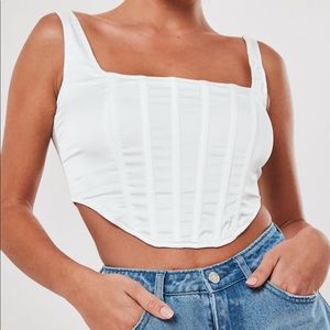 Corset top stassiexmissguided collection